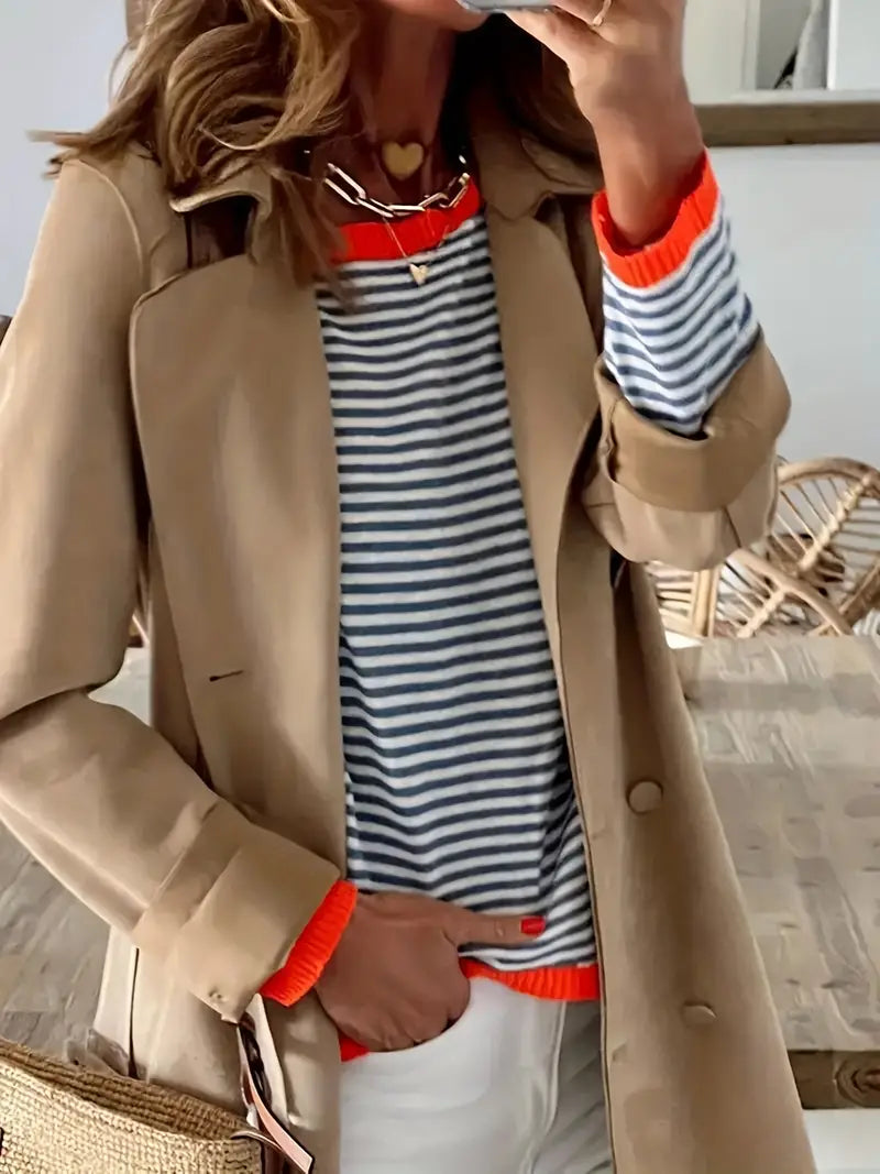 Dunne Gestreepte Trui