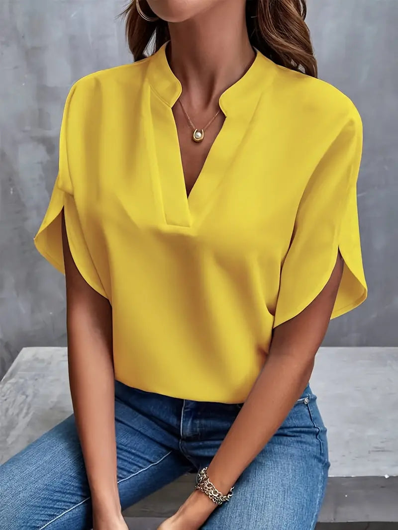 Alena | v-hals casual blouse voor dames
