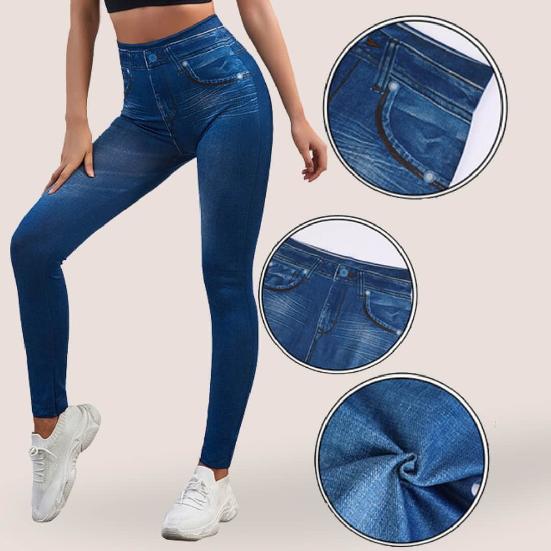 Anti-Cellulitis Rekbaar Jeans - Set van 2 jeans | Navira