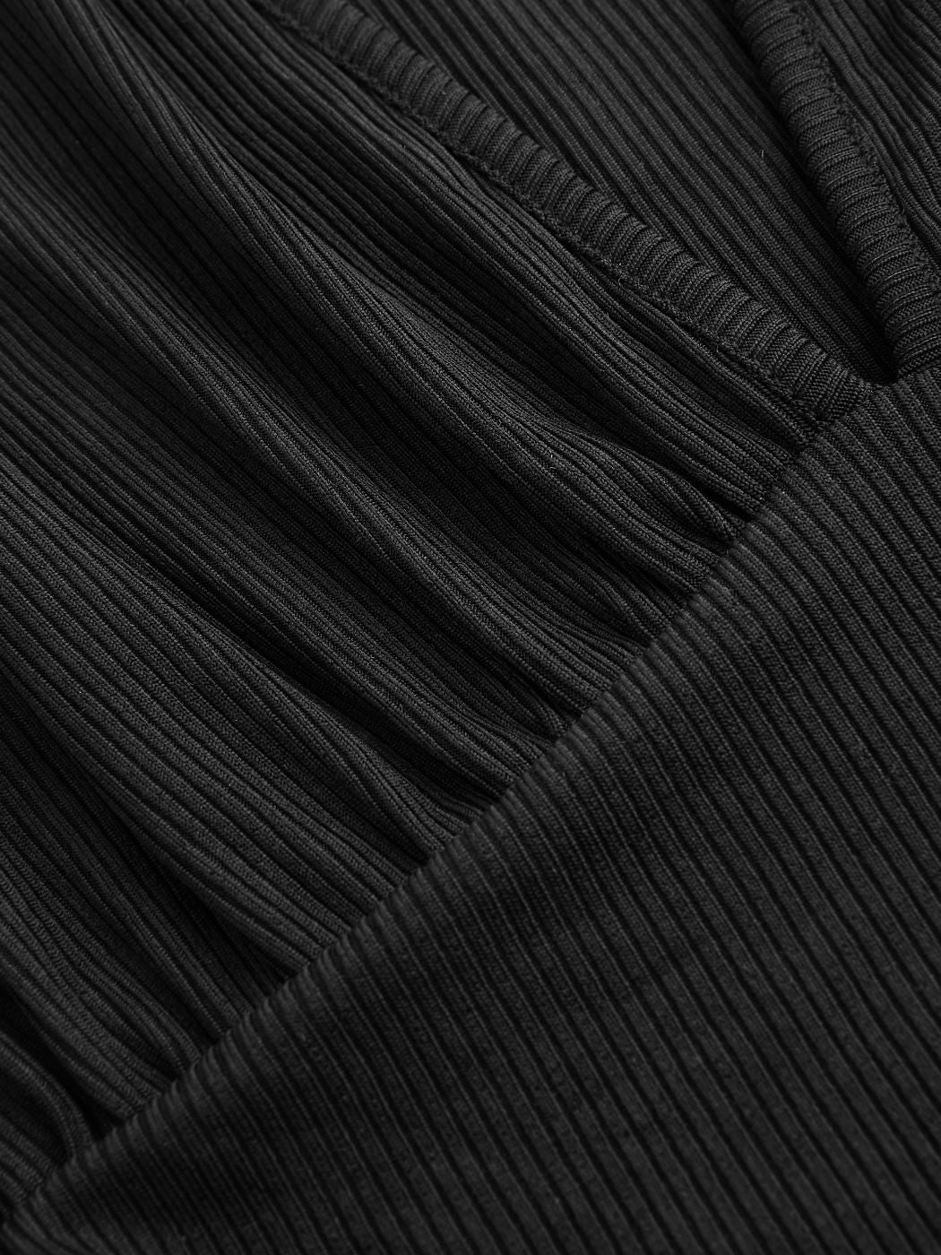 Afton - Jumpsuit - Gerimpeld met wijde benen