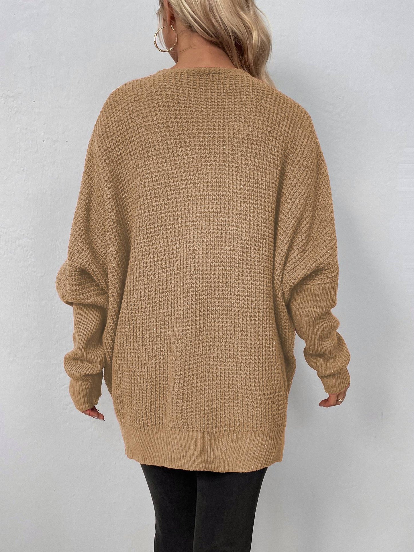 Winter gebreide cardigan