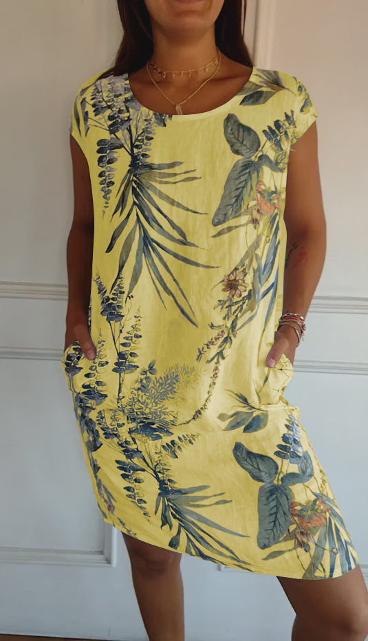 Julitta - Korte-jurk - Casual - Licht Hoorwaardige kwaliteit - Perfect voor casual dagen