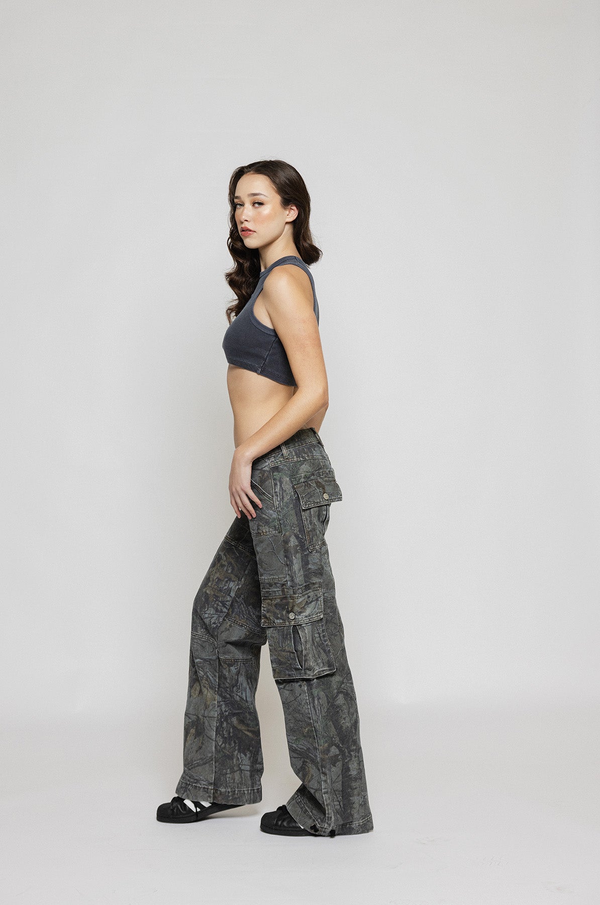 Urban | Camo cargo broek