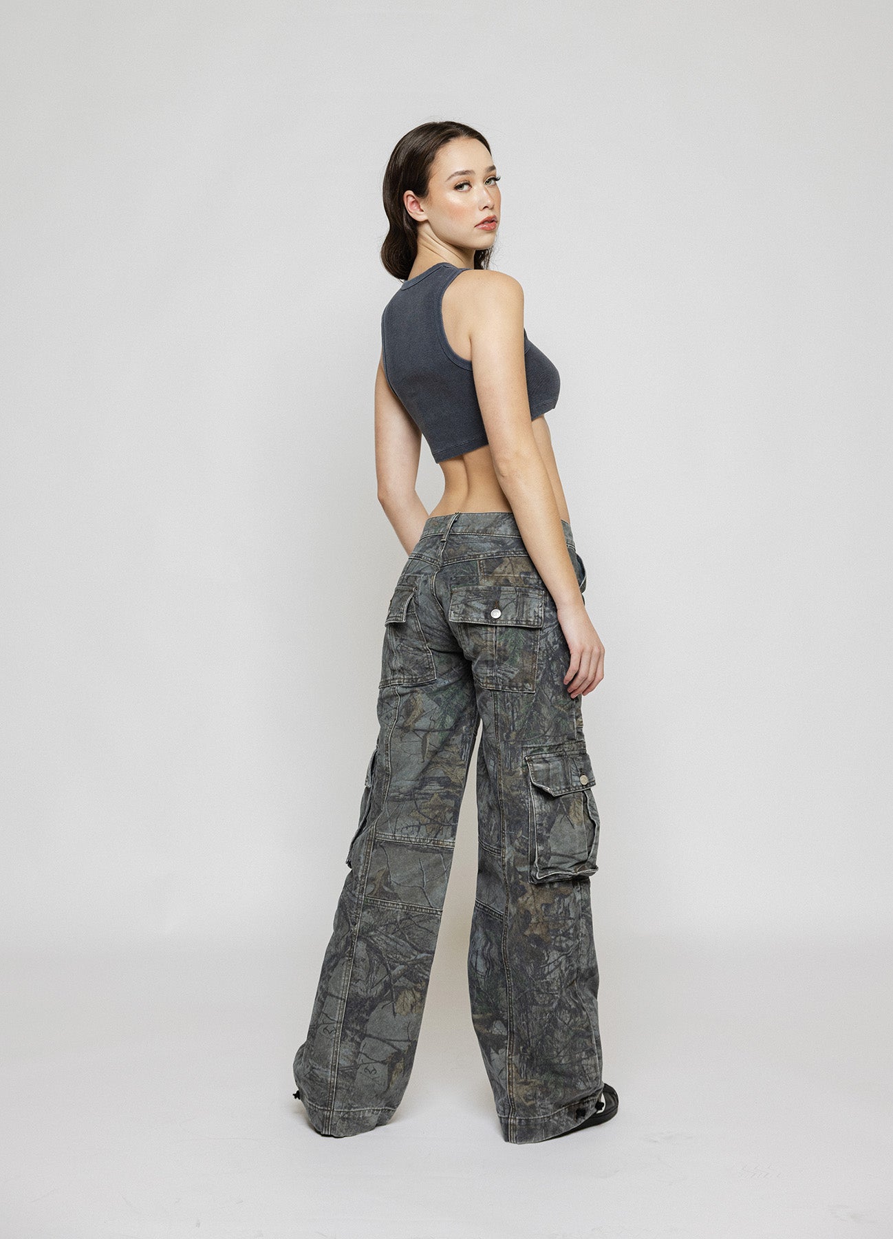 Urban | Camo cargo broek