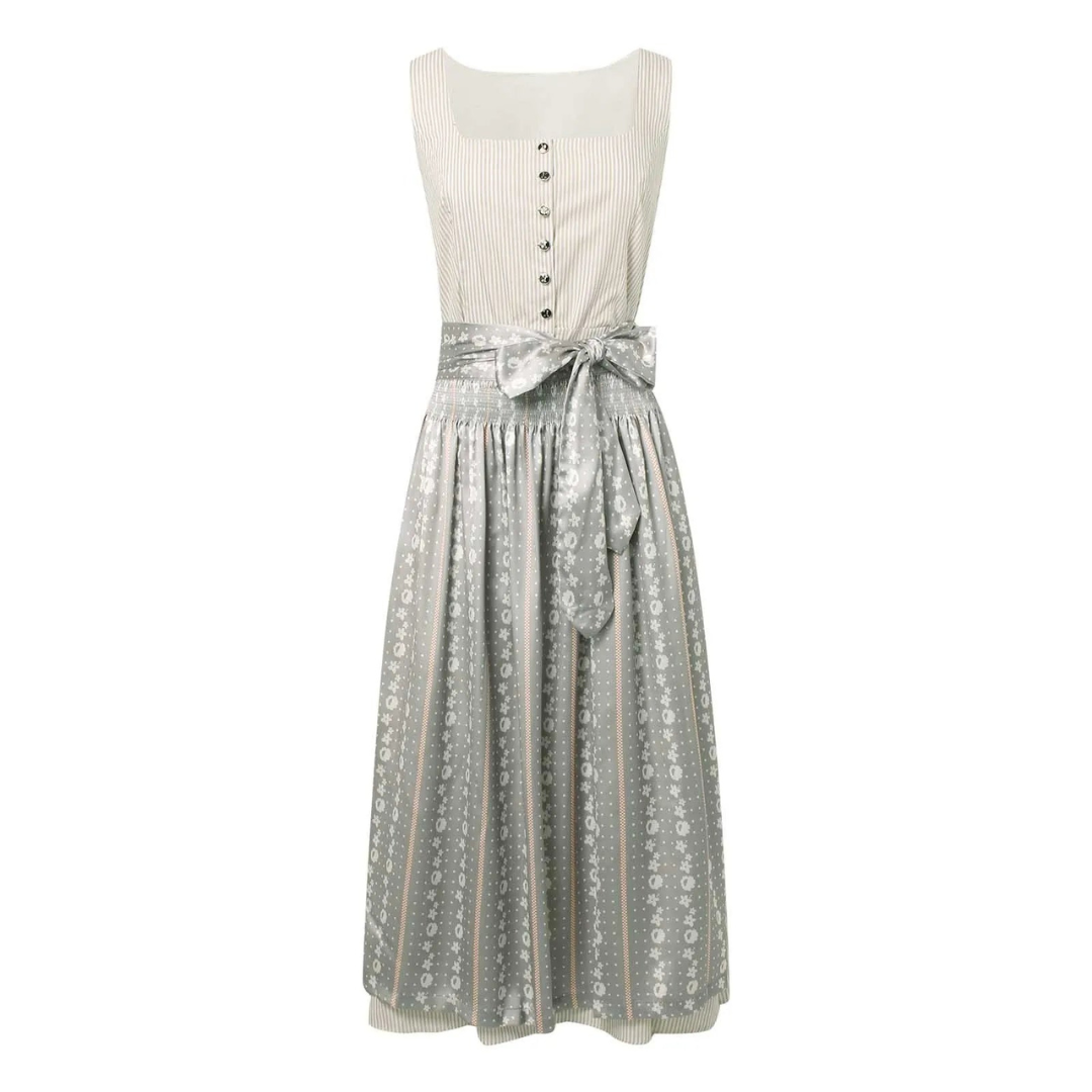Mette - Dames Vierkante Uitsnede Oktoberfest Dirndl Jurk | 2024