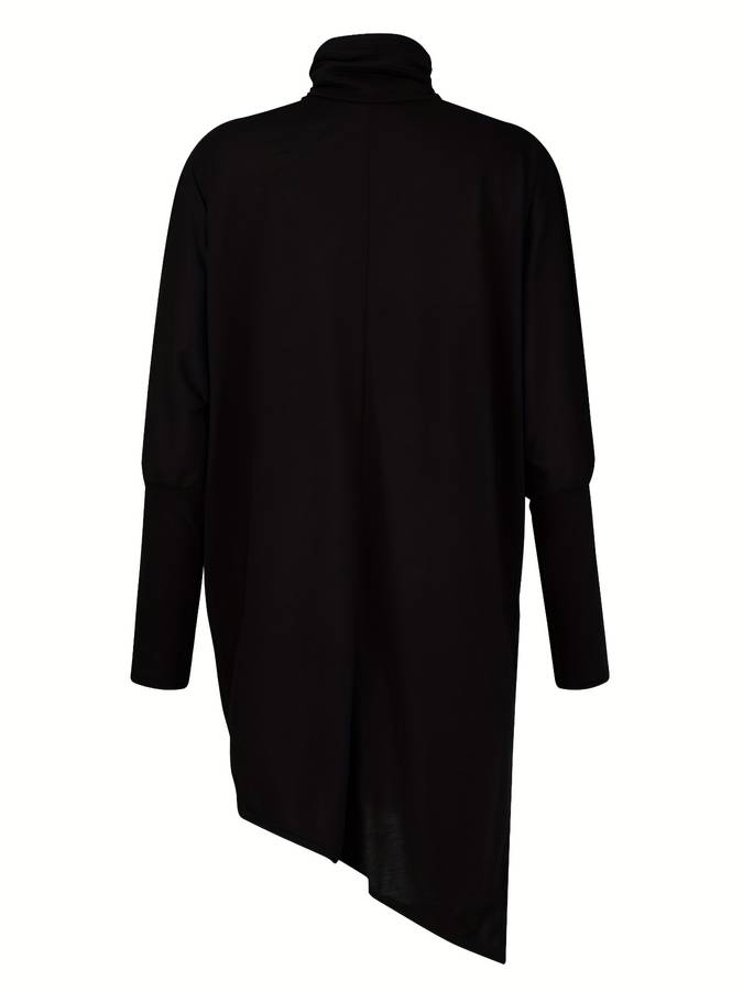 Lange wijdvallende coltrui