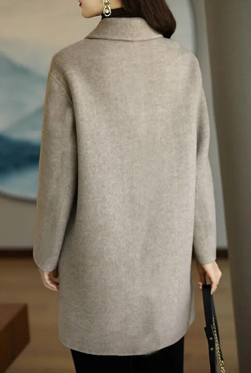 Alora | Wollen dames winterjas