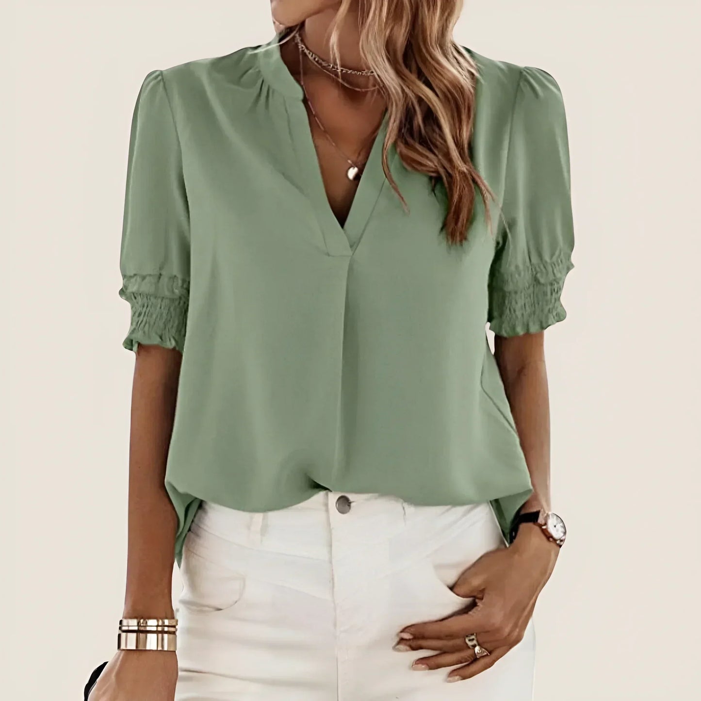 Adriana | stijlvolle blouse met v-hals