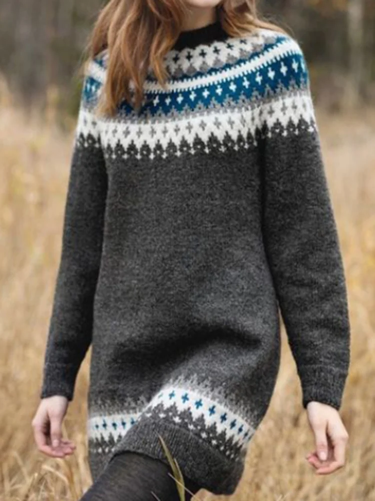 Warme Dames Trui voor Herfst en Winter