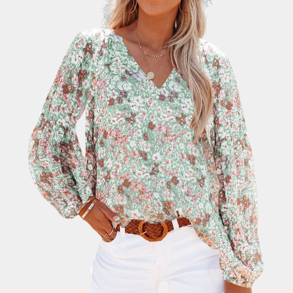 Coleen - Damesblouse lange mouw