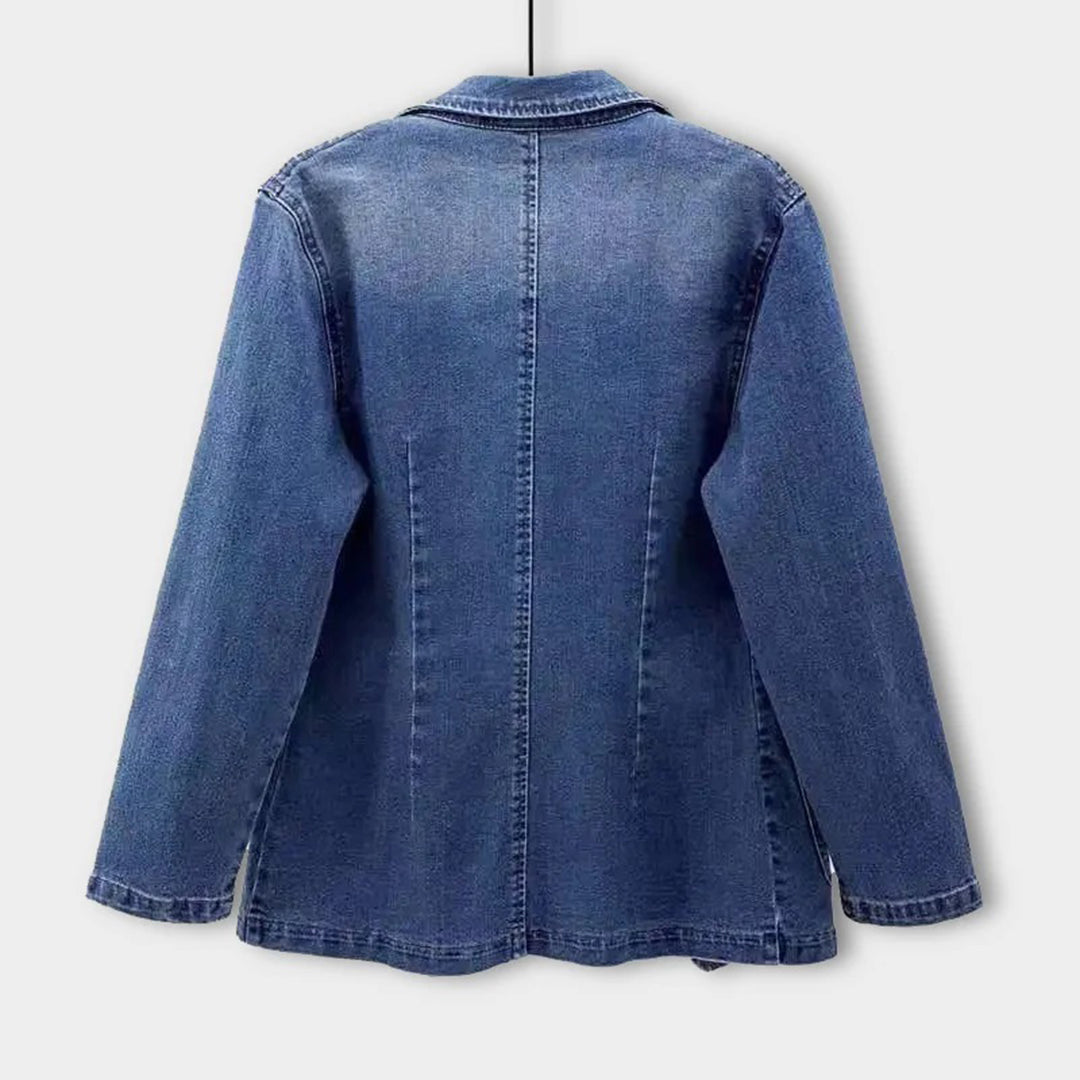 Serenity | Modieuze denim blazer
