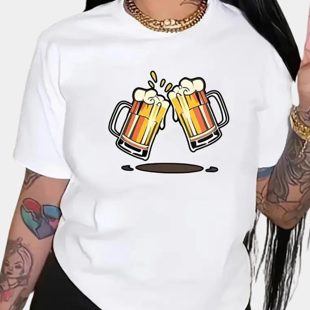 Mora - Relaxte pasvorm Dameshemd Oktoberfest