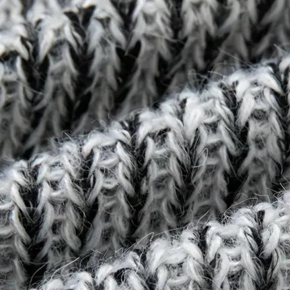 Fanis - Gebreid herenvest met capuchon