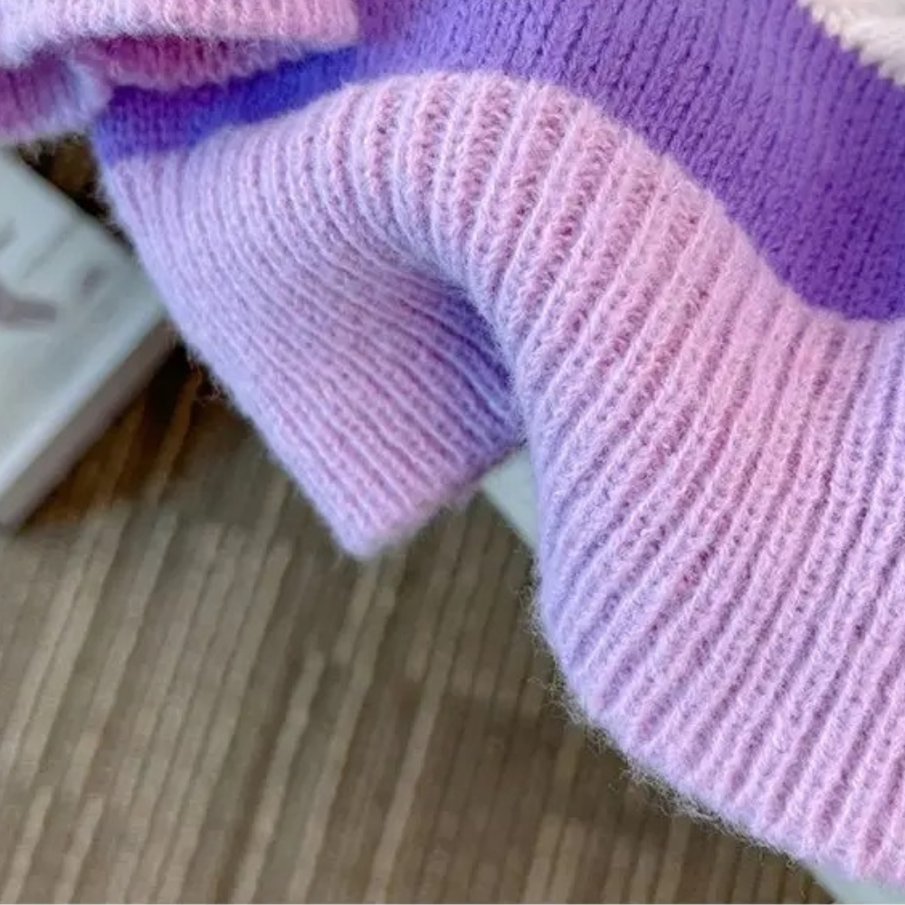 Rudella - Warme Damestrui met druppelschouder