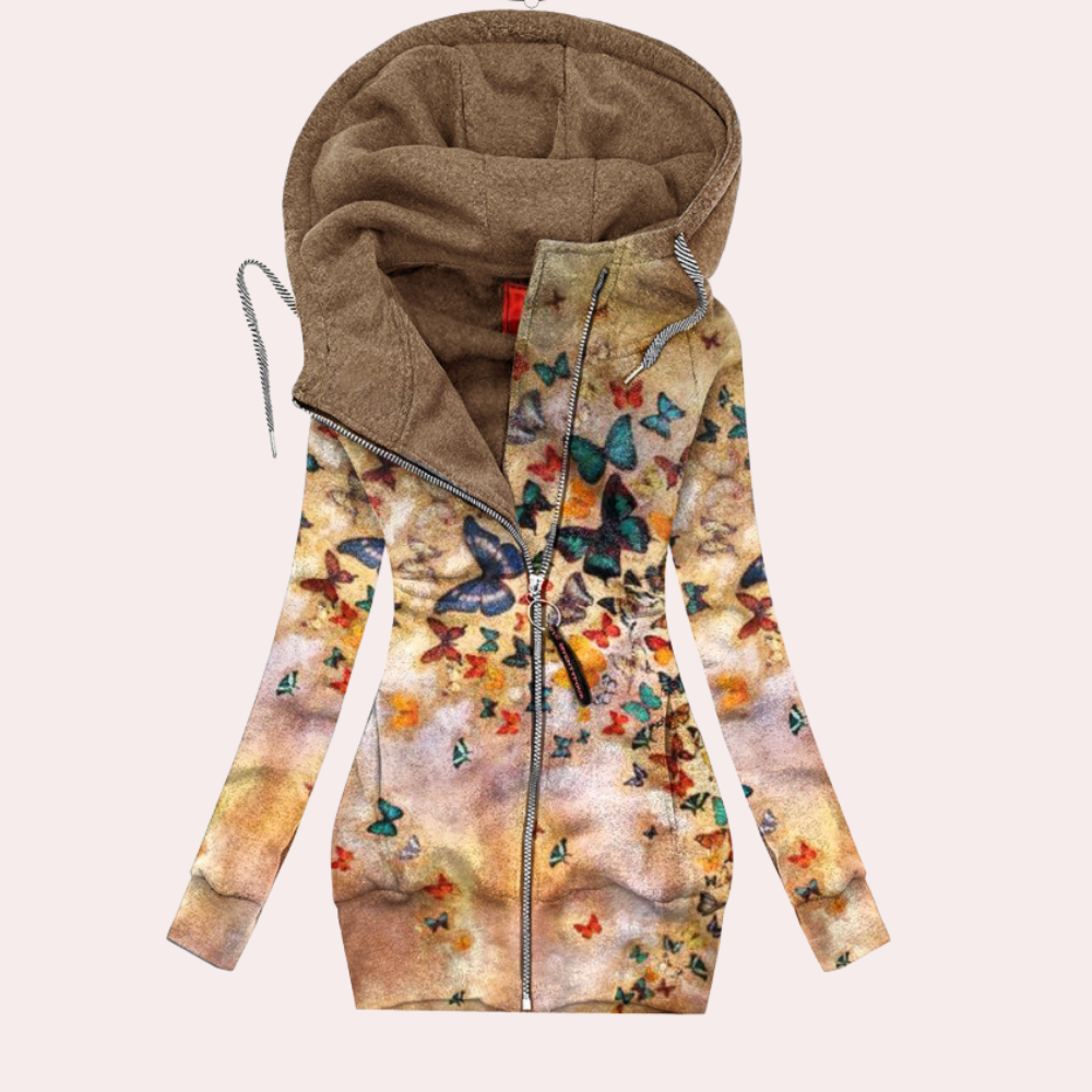 Ariela - Comfortabele zip-up hoodie