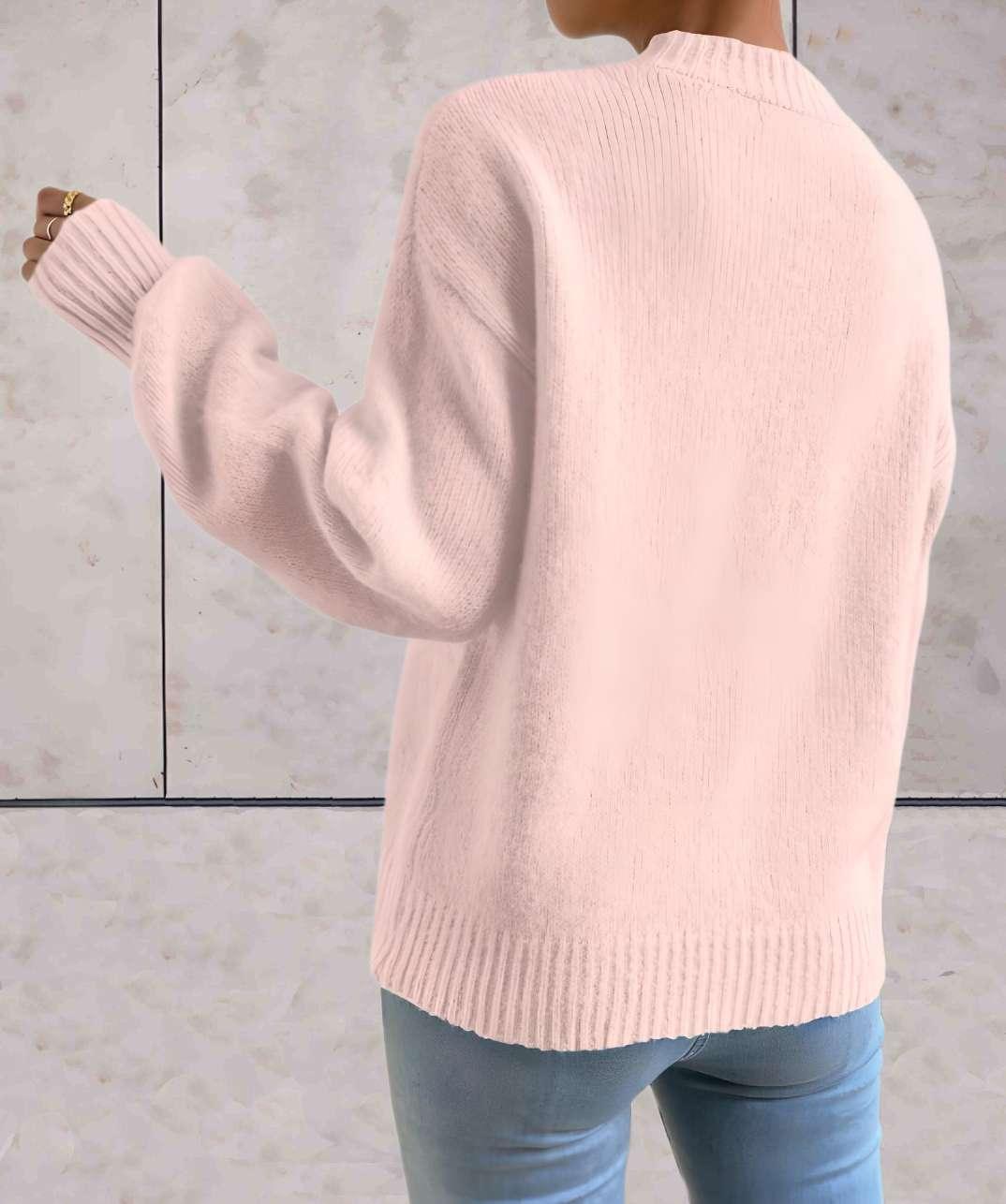 Cali - leuke pasteltruien, ronde hals, losse pasvorm
