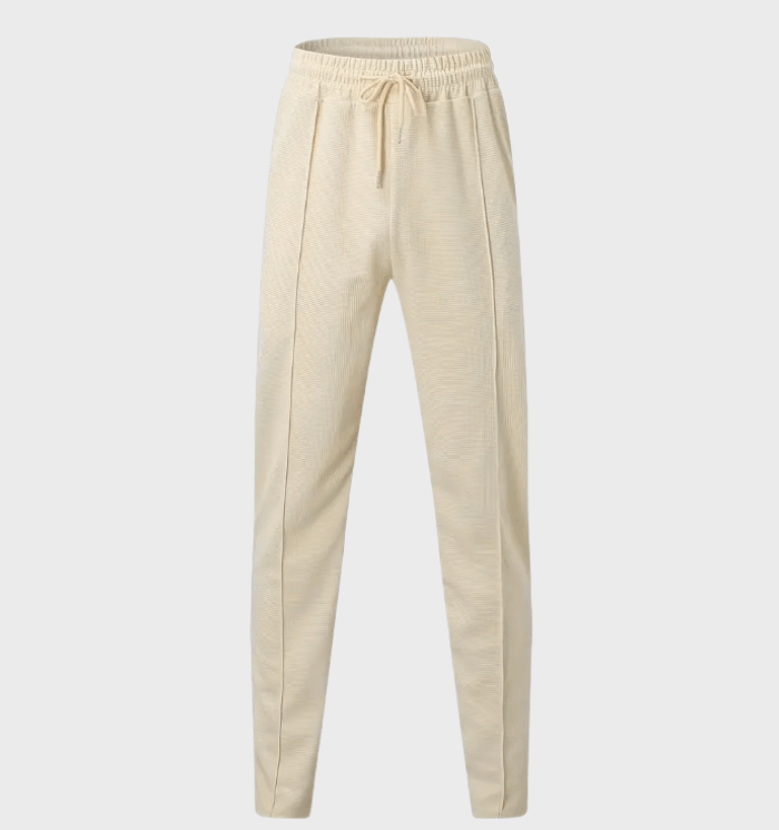 Marshall - Mooi zittende jogger voor heren met strik en zakken broek