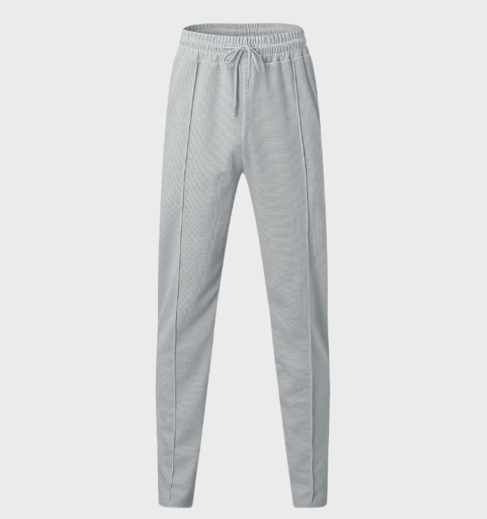 Marshall - Mooi zittende jogger voor heren met strik en zakken broek