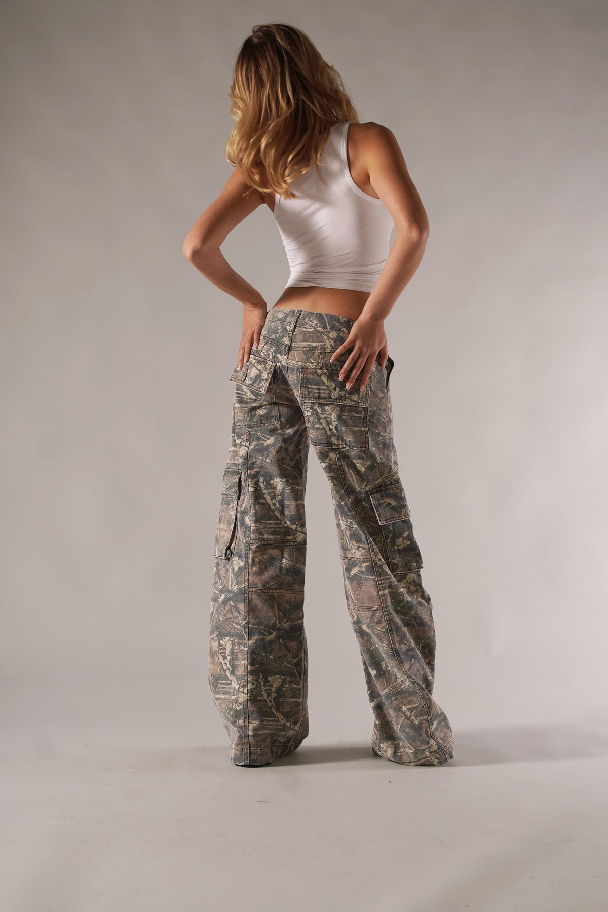 Urban | Camo cargo broek