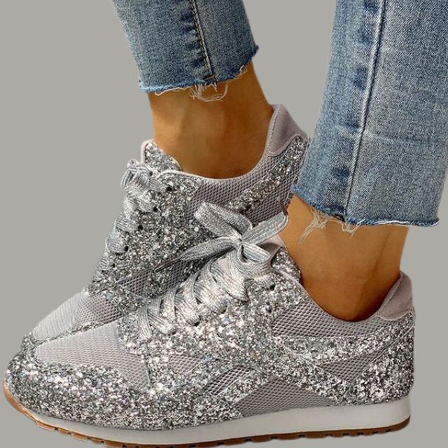 Chelsey - Trendy gympen met glitter