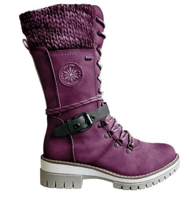 Celestia - Dames Winterlaarzen met Rits | Stijlvol & Warm Ontwerp