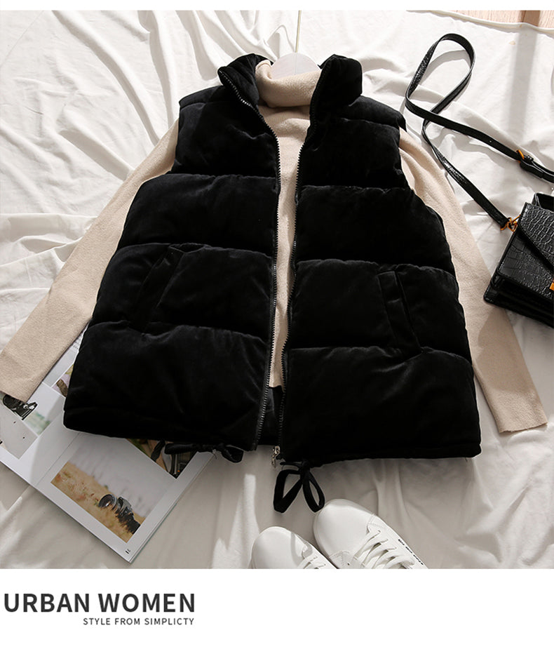 Zwarte bodywarmer