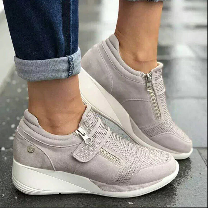OrthoEase Orthopedische Dames Sneakers met Anti-Shock Zolen