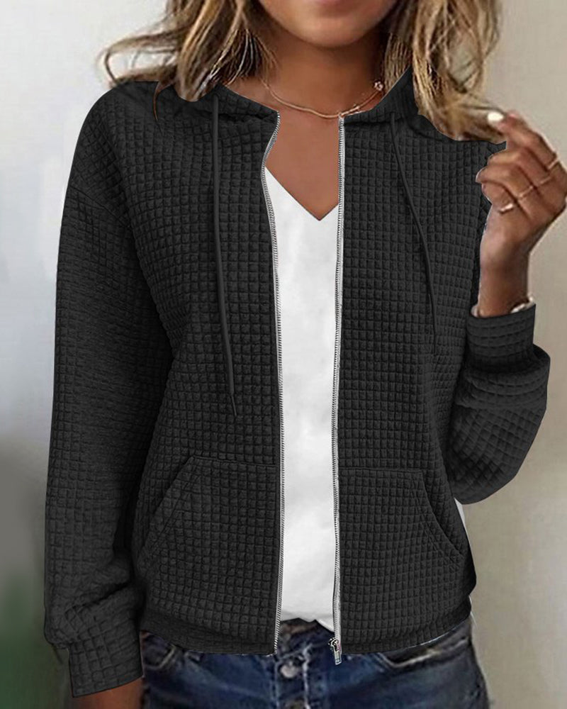 Casual vest met zakken