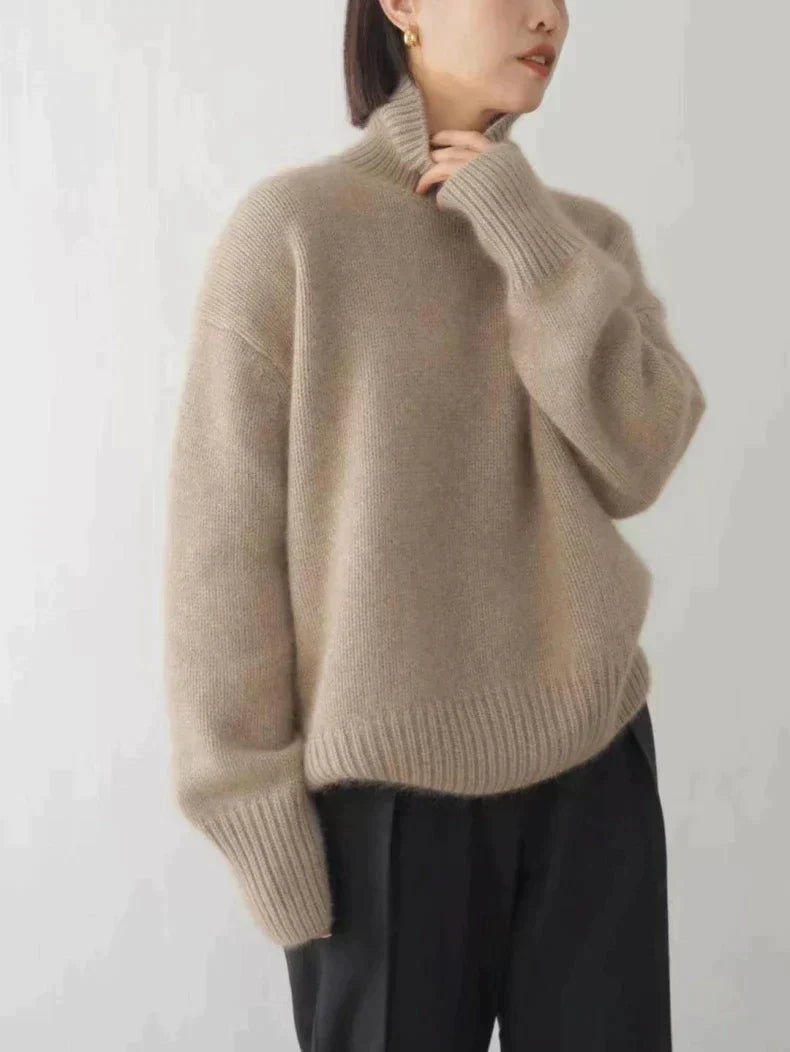 Aada - Eleganter Kaschmir Rollkragenpullover
