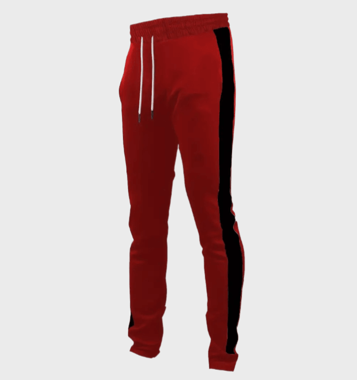 Conor - Skinny joggingbroek met ribbels voor heren met zijzakken