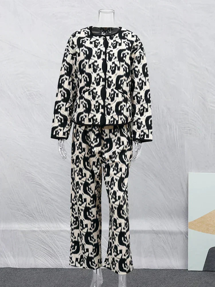 Kendra | Vintage bloemenprint jas