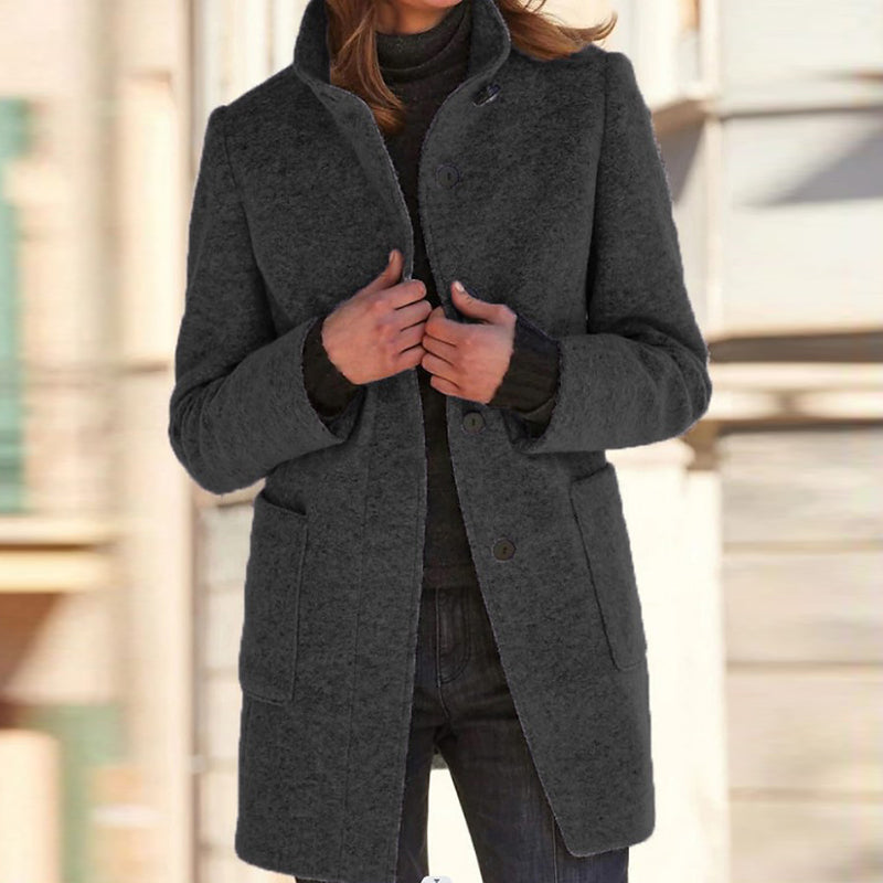 Beaumont Mantel | Moderne lange winterjas voor dames