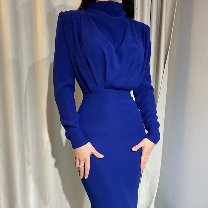 Kira - Elegante Maxi-Jurken voor Herfst Vrouwen