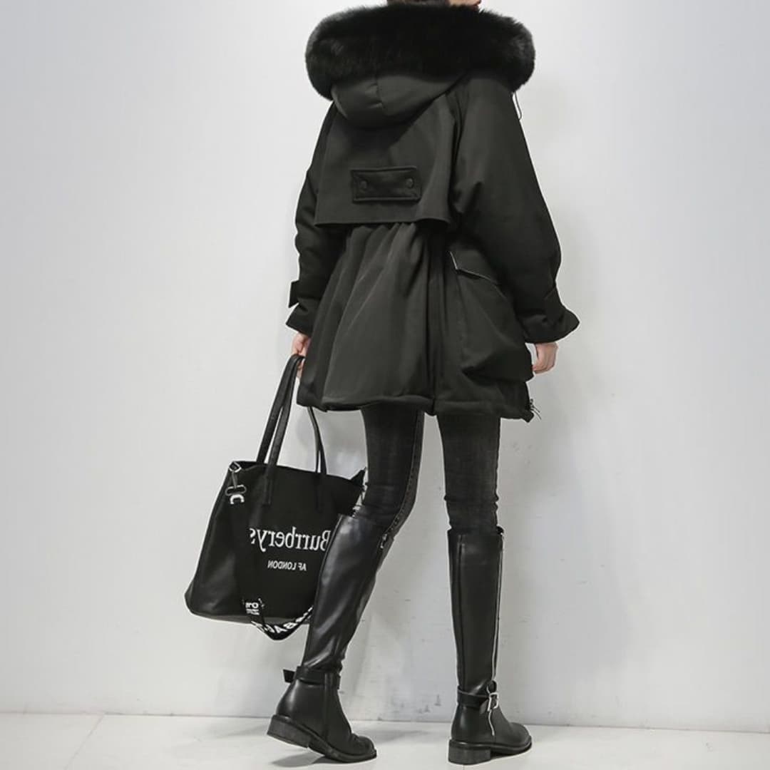 ModeParisienne® Faye - North Fay Winterparka met Bont voor Dames | Stijlvolle & Gezellige Bovenkleding