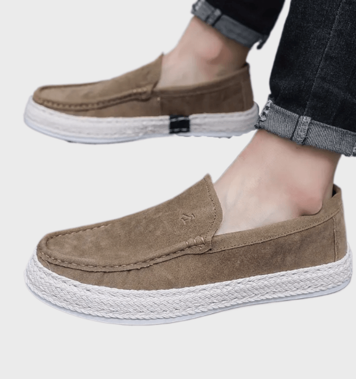 Watson - Klassieke bruine loafers voor heren voor dagelijks gebruik schoenen