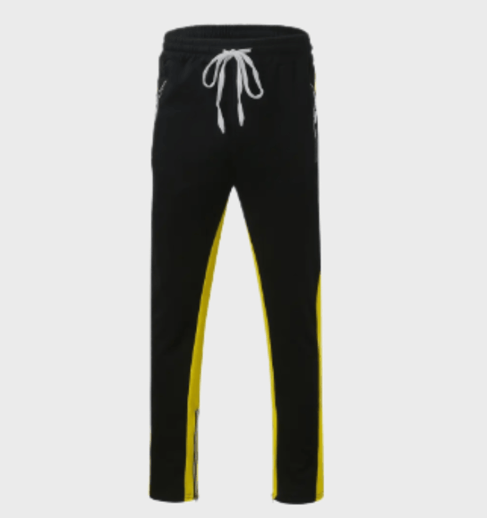 Arlo - Tweekleurige joggers voor heren met ritssluiting op de enkel