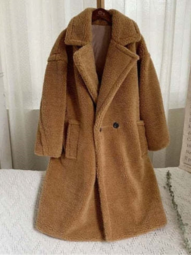 Winterjas van Pluche | Elegant & Comfortabel