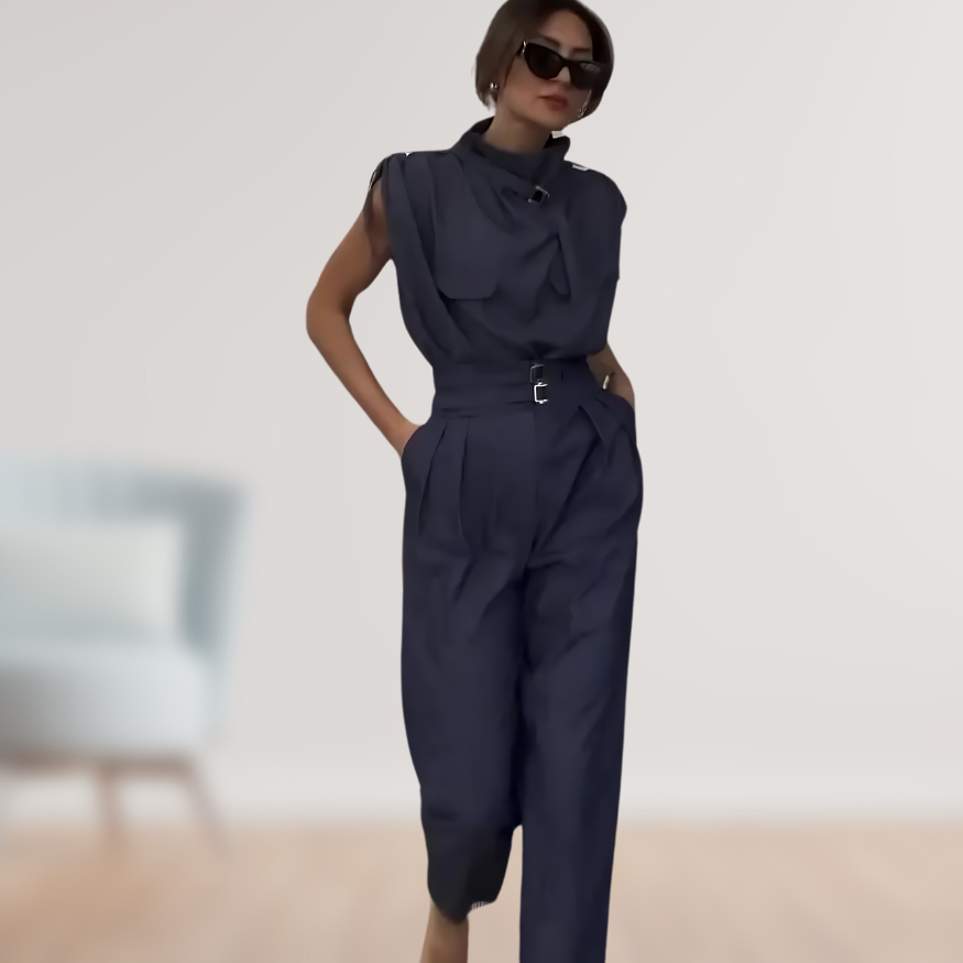 Amira | stijlvolle jumpsuit met riem