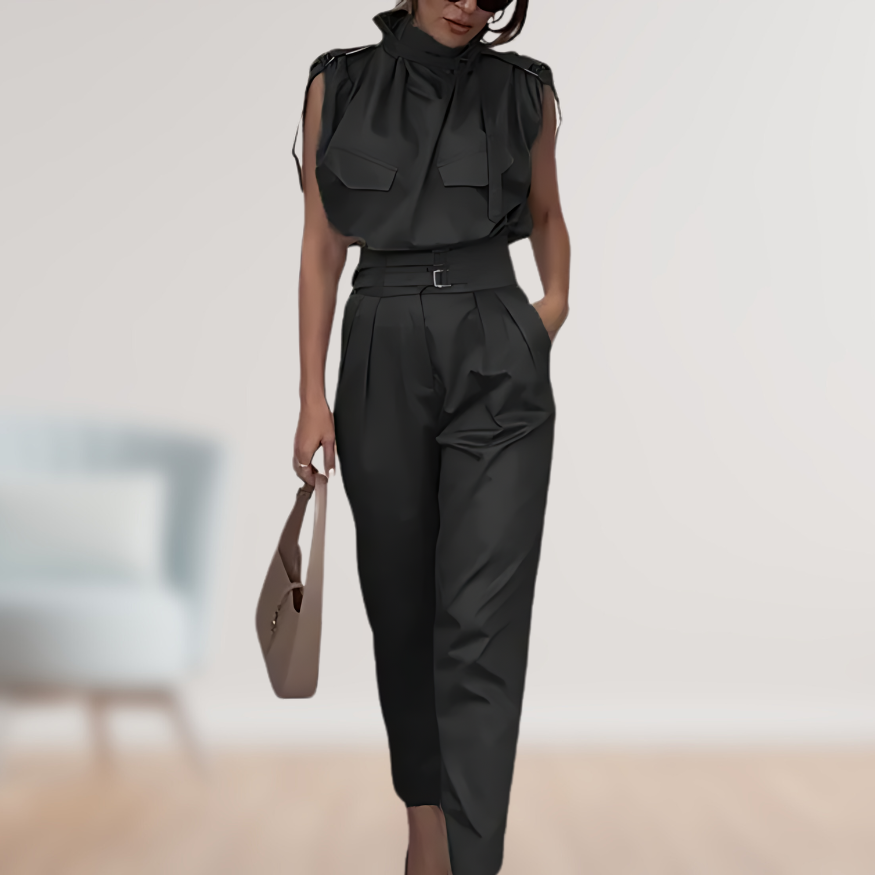 Amira | stijlvolle jumpsuit met riem