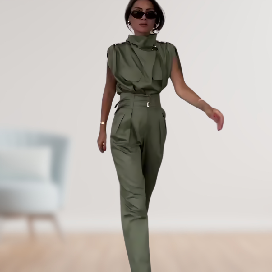 Amira | stijlvolle jumpsuit met riem