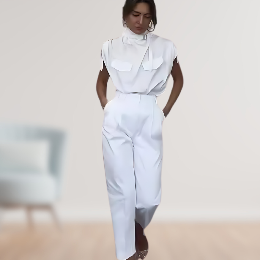 Amira | stijlvolle jumpsuit met riem