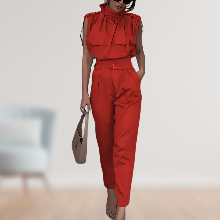 Amira | stijlvolle jumpsuit met riem