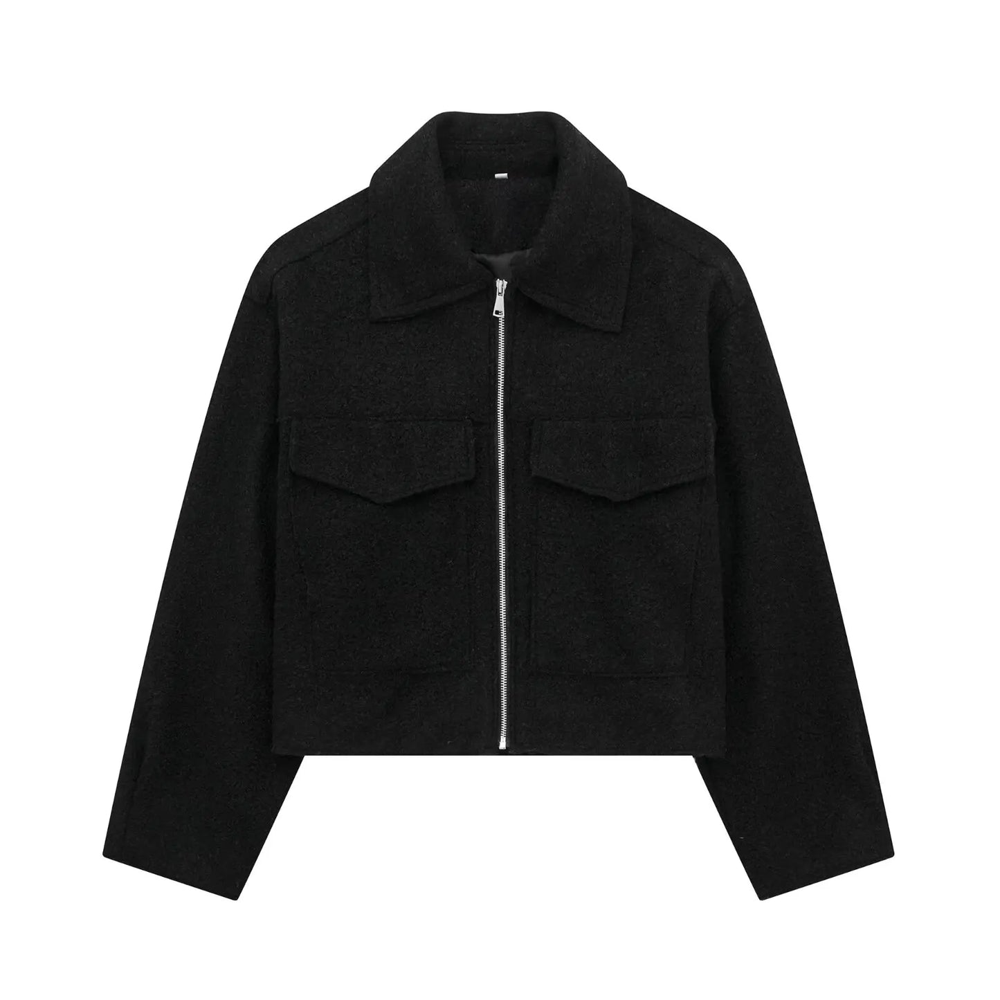 ModeParisienne® Romalie | Vintage Warm Zipper Jacket