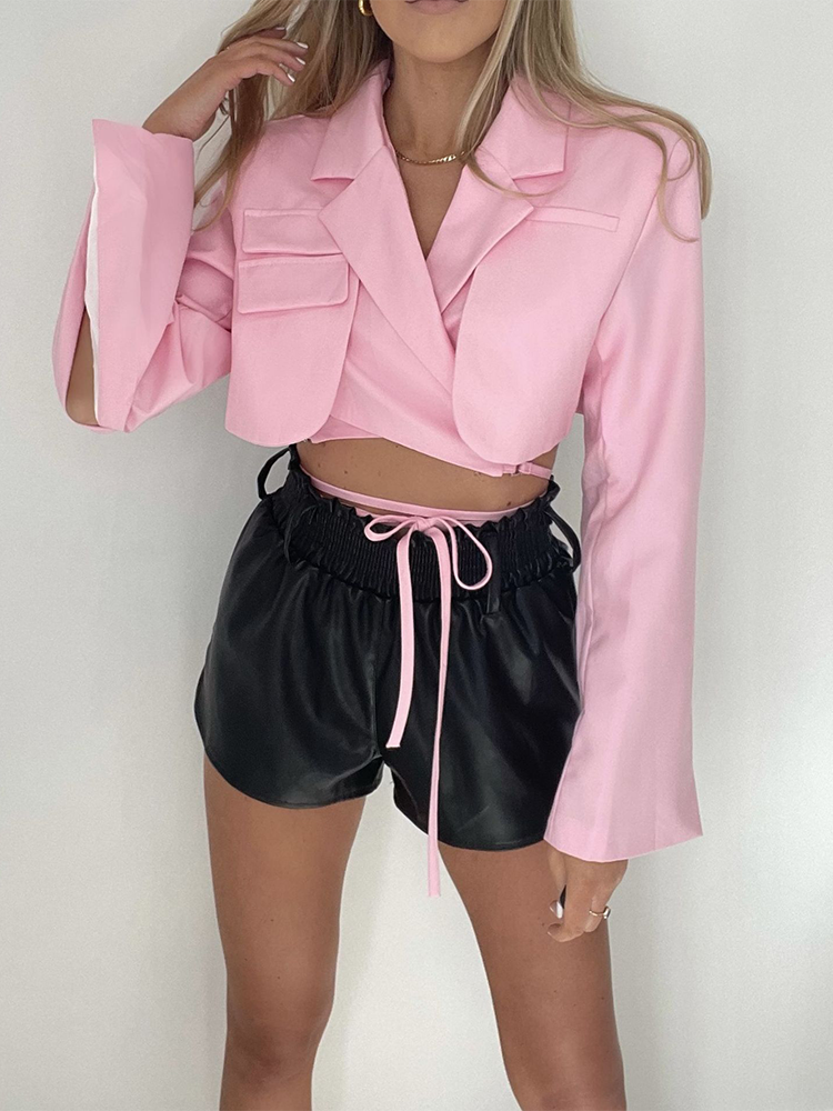 Cropped blazer