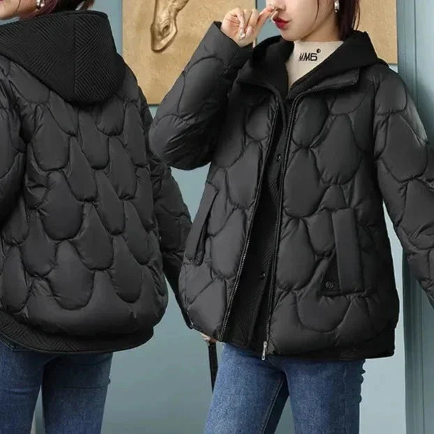 Carmen Puffer Jas | Trendy puffer jas voor dames met capuchon