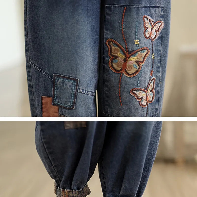 Damesjeans in joggingstijl - Felicity