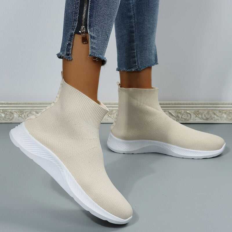 Hoge sock sneakers