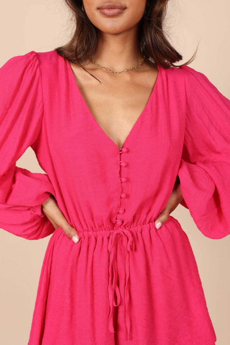 Roze playsuit