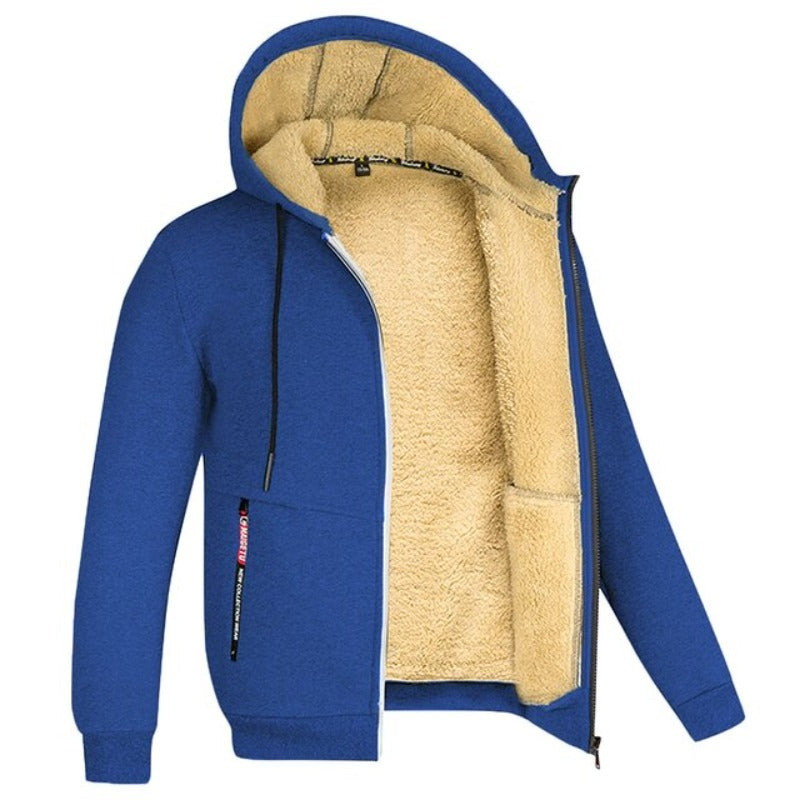 Diederik - Sherpa Wollen Rits Hoodie