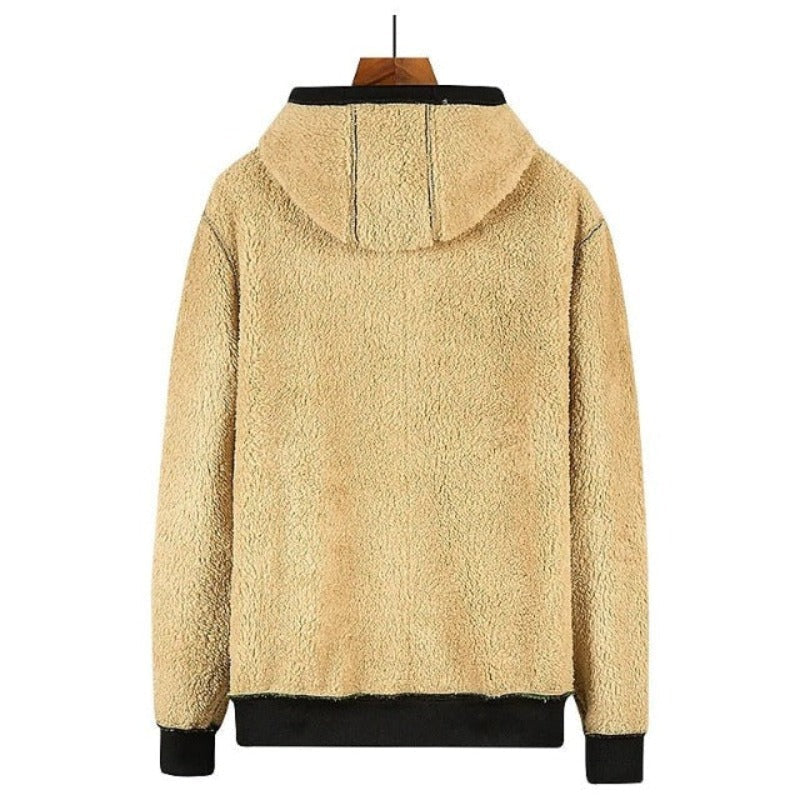 Diederik - Sherpa Wollen Rits Hoodie
